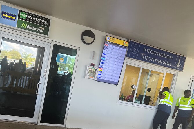 Private Airport Transfer Montego Bay hotels and Falmouth Hotels - Finding Your Driver at Sangster International (Section A)