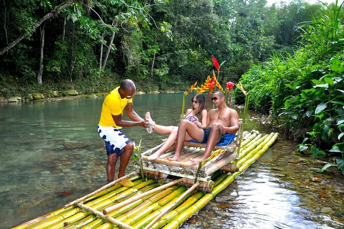 Private Bamboo Rafting along Great River with Pickup - From Hip Strip to Lethe Estate: the drive that sets the tone