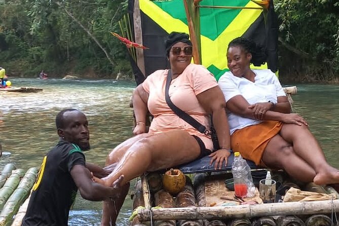 Private Bamboo River Raft with Limestone Massage in Montego Bay - Food and lunch strategy: what is included, what you need cash for