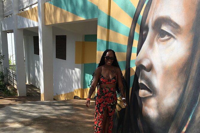 Private Bob Marley 9 mile & DunnsRiverFalls Tour from Montego Bay - Falmouth and Columbus Park: port-town views and a Columbus arrival memorial
