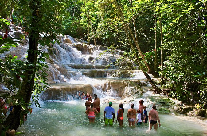 Private Dunn's River Falls Adventure from Montego Bay - Green Grotto caves and the names that track Jamaica’s past