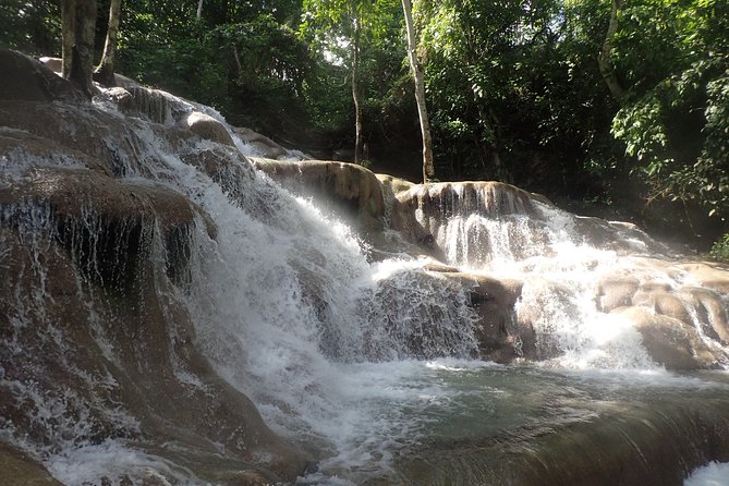 [PRIVATE] Dunn's River Falls, Blue Hole & Secret Falls w/Entrance - Zip line and the kid-water zone at Dunn’s River Park