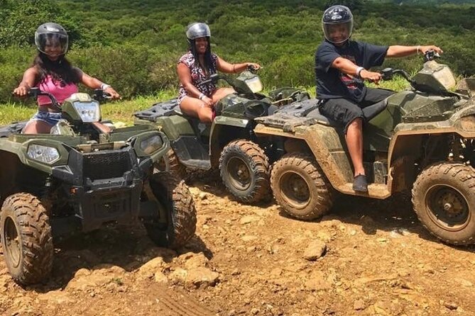 Private Horse Back Riding with ATV Combo. - Stop 2 in Montego Bay: farm pass, bathrooms, reggae, and optional shopping