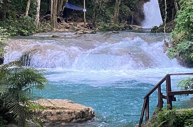 Private Horseback Riding with Blue Hole River Tour in Montego Bay - The photographer and the birthday champagne factor