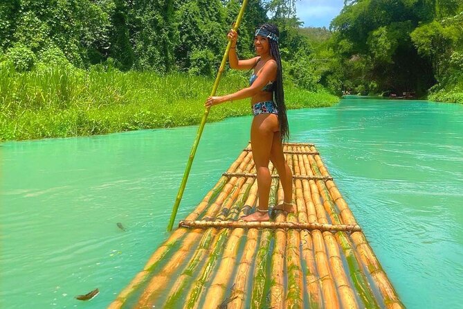 Private Martha Brae Bamboo Rafting Tour with Private Transfer - The Raft Ride Portion: What a 30 Ft Bamboo Float Is Really Like