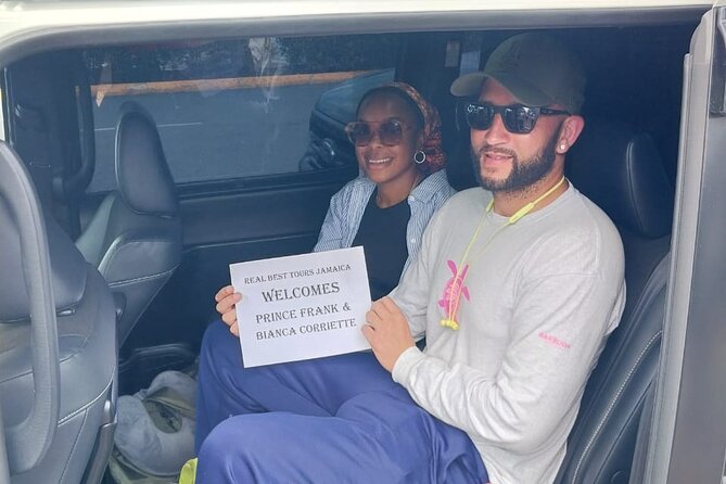 Private Montego Bay Airport Transfer<strong><em>HOTELS to OCHO RIOS</em></strong>VIP – Key highlights to look for’ /></p>
<ul>
<li><strong>Name-sign pickup outside customs</strong> at Sangster International Airport, with the REAL BEST TOURS JAMAICA logo</li>
<li><strong>Luggage help plus door-to-door service</strong> to your specified Ocho Rios hotel or resort</li>
<li><strong>Private, only-your-group transfer</strong>, so you are not waiting on strangers</li>
<li><strong>Optional stops and sightseeing</strong> along the way if you choose them at booking</li>
<li><strong>Driver storytelling praised</strong>, including mention of a driver named Shaun for Jamaica area history</li>
</ul>
<h2>Montego Bay airport pickup that gets you moving fast</h2>
<p><img width="669" height="446" decoding="async" src=