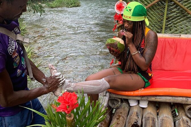 Private Montego Bay Bamboo Rafting with Limestone Foot Massage - The Bamboo Raft Ride: How the Float Feels in Real Life