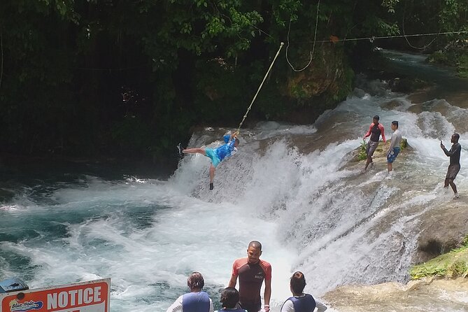 Private Tour from Falmouth to Ocho Rios Blue Hole and Beach - What you can do at the Blue Hole (and what to prep for)