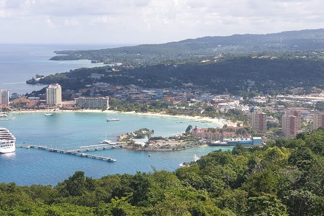 Private Transportation from Montego Bay to Mystic Mountain and Dunn's River Fall - Stop 1 at Mystic Mountain: chairlift views, zip line, bob sledding, and wildlife fun