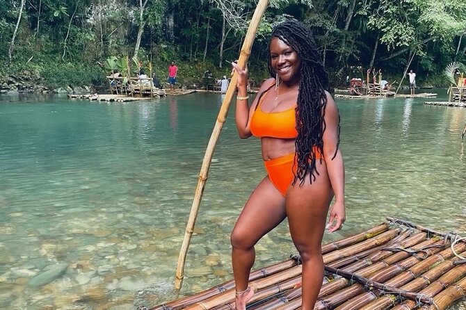 Rafting with Limestone Massage Lethe and free shuttle to Parties - The River Experience: Scenic Relaxation and Real Jamaica Energy