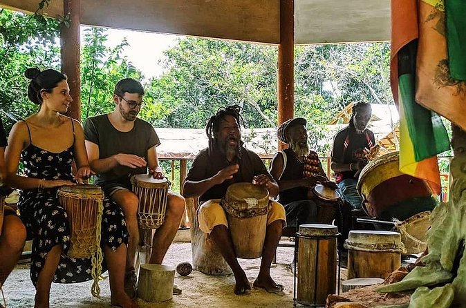 Rastafari Indigenous Village Tour Transportation [Entry Not included] - The organic herb and vegetable garden walk you will remember