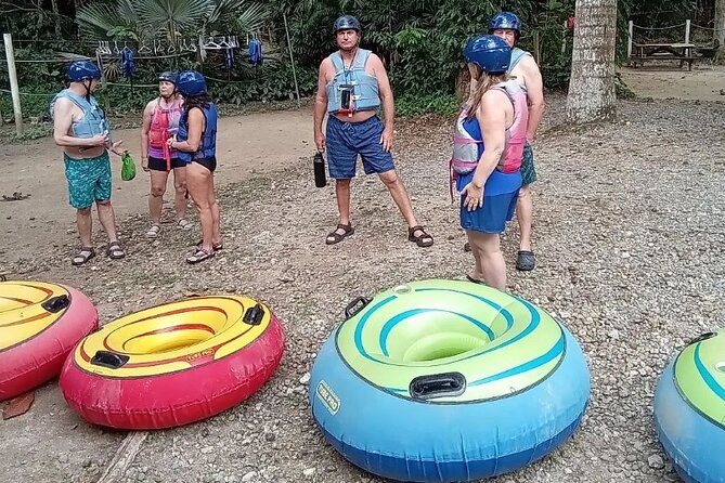 River Rapids Tubing and Beach Visit with Private Transportation - On the river: tubing, swim breaks, and real safety focus