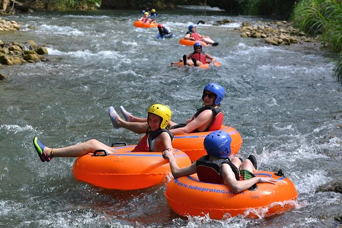 River Rapids Waterfalls Tubing and Beach Adventure with Transport - Getting to the River from Montego Bay: Pickup, Timing, and How Pace Works