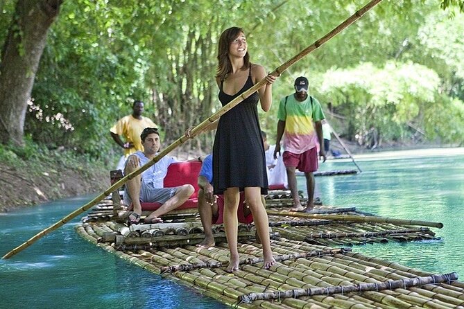 Royal Bamboo Rafting Adventure - Getting on the Decorated Bamboo Raft: The Main Attraction