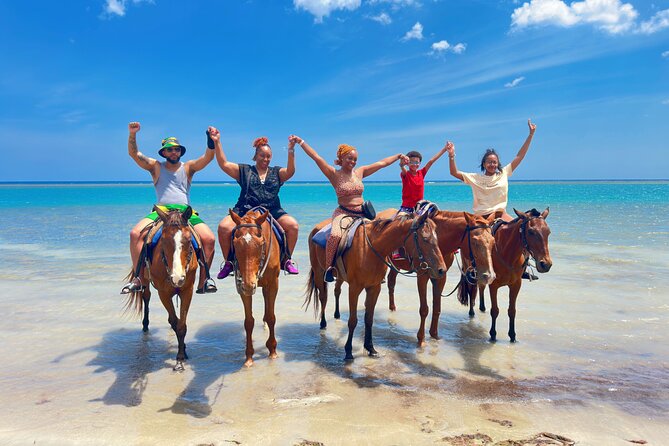 Zipline, Dunn’s River Falls, Bamboo Rafting & Horseback Ride Tour - Key highlights you’ll feel right away