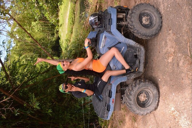 Zipline, Horseback Ride and Swim and Quad ATV bike in Negril - Chukka Outpost Sandy Bay: where the day turns into a full action circuit
