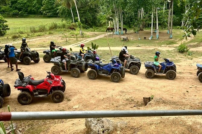 Zipline, Horseback Ride and Swim and Quad ATV bike in Negril - Your driver adds the real Jamaica flavor, especially when it is Fabian